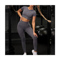 Sportswear T-Shirts Short-Sleeve Workout-Tops Fitness-Crop-Top Seamless Vital Running