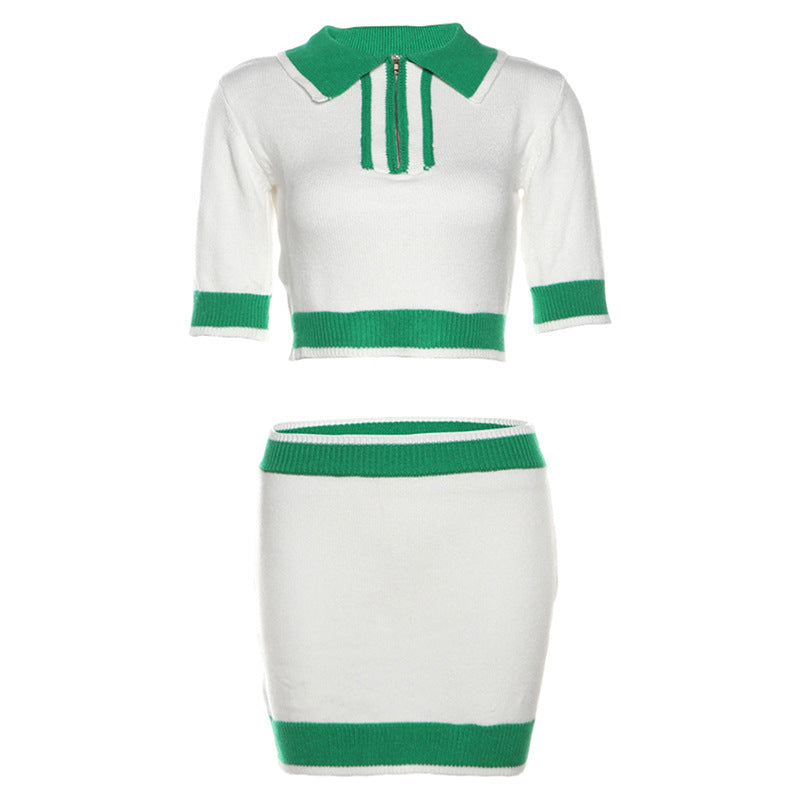 Hip-wrapped Skirt Outfit Women