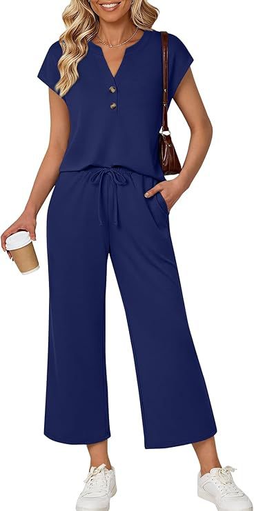 Casual Womens Two-piece Outfit Set
