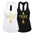 Bride Tribe Ladies Strap Back Vest - Wedding Bridesmaid Workout Exercise Top