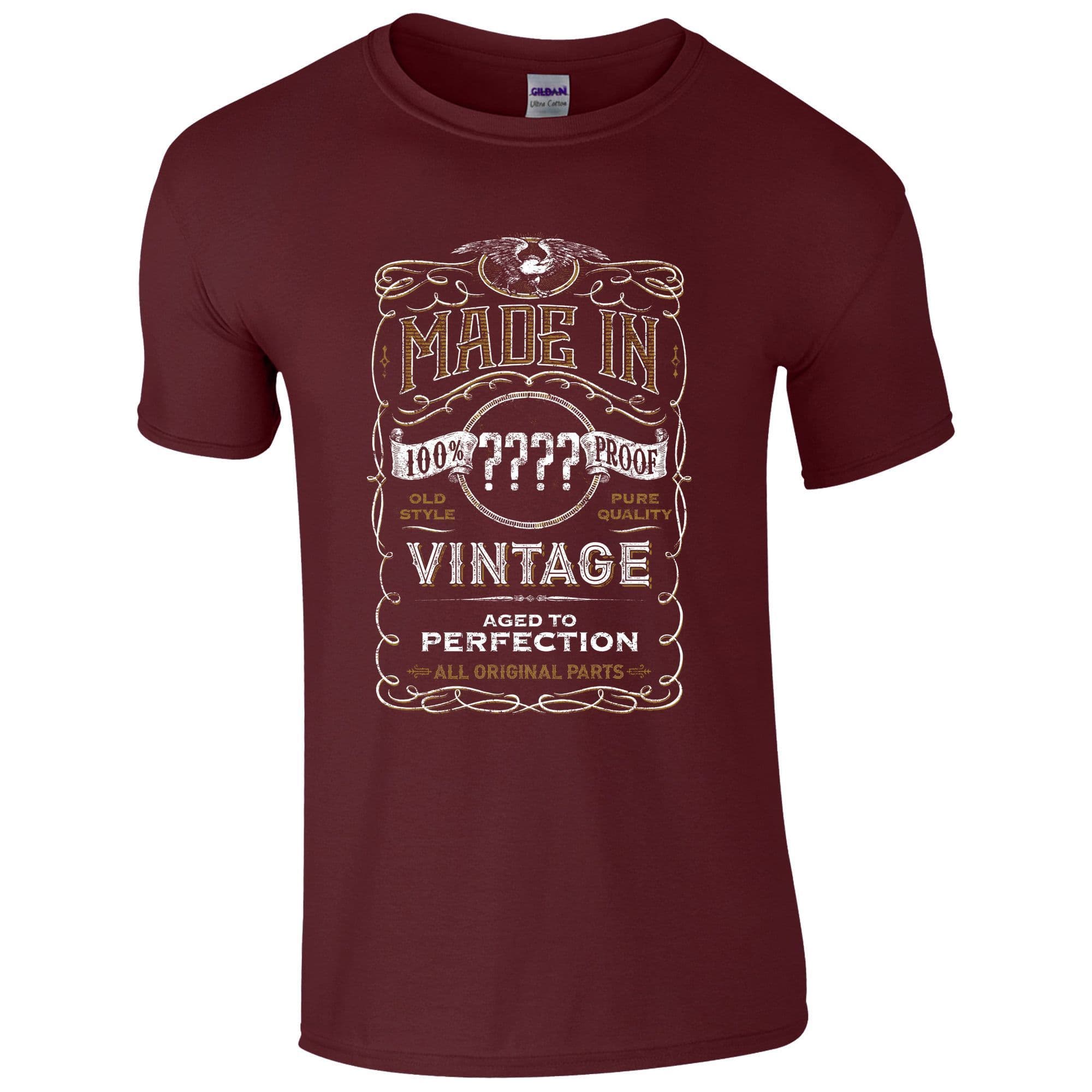 Made In Custom Year T-Shirt