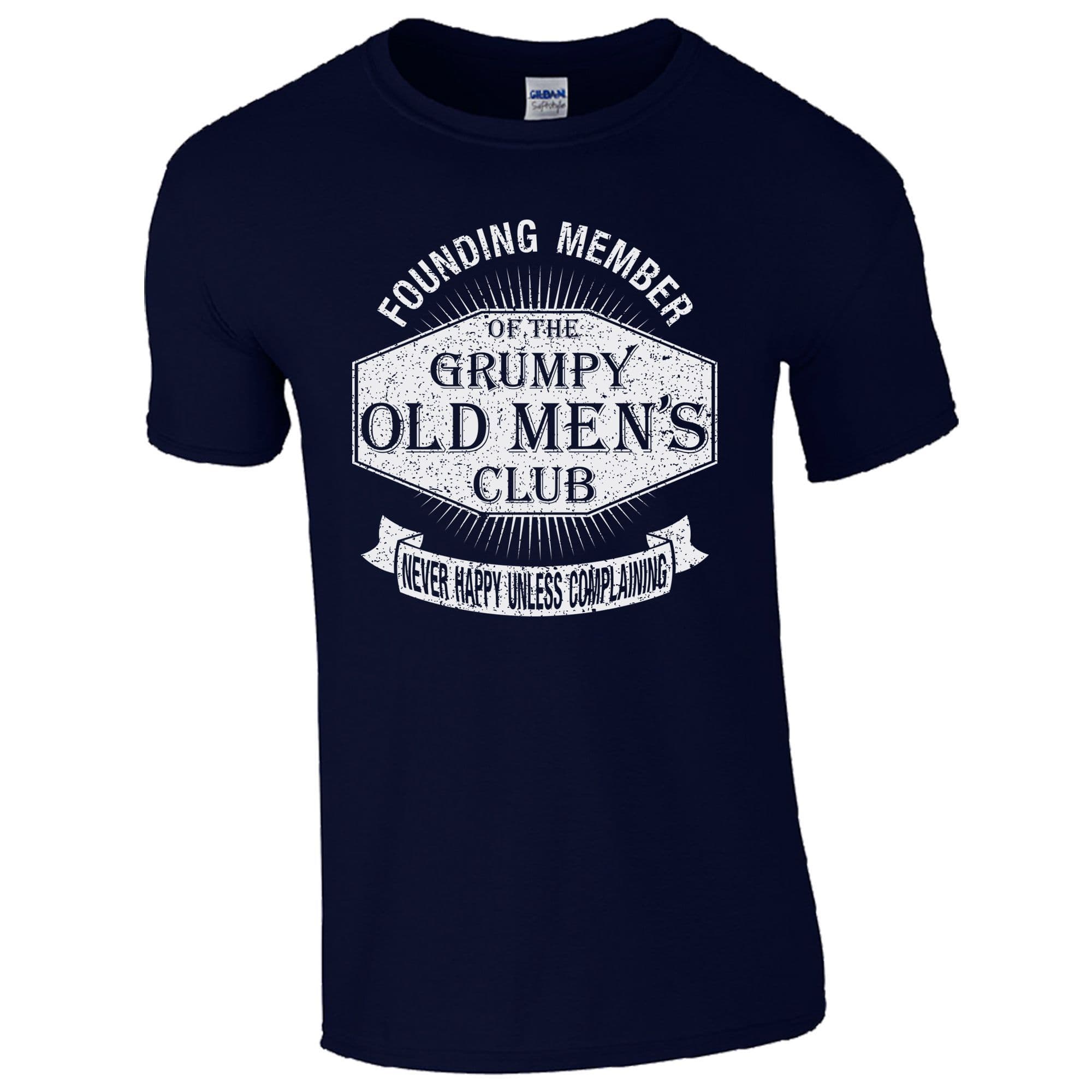 NEW Grumpy Old Men's Club T-Shirt