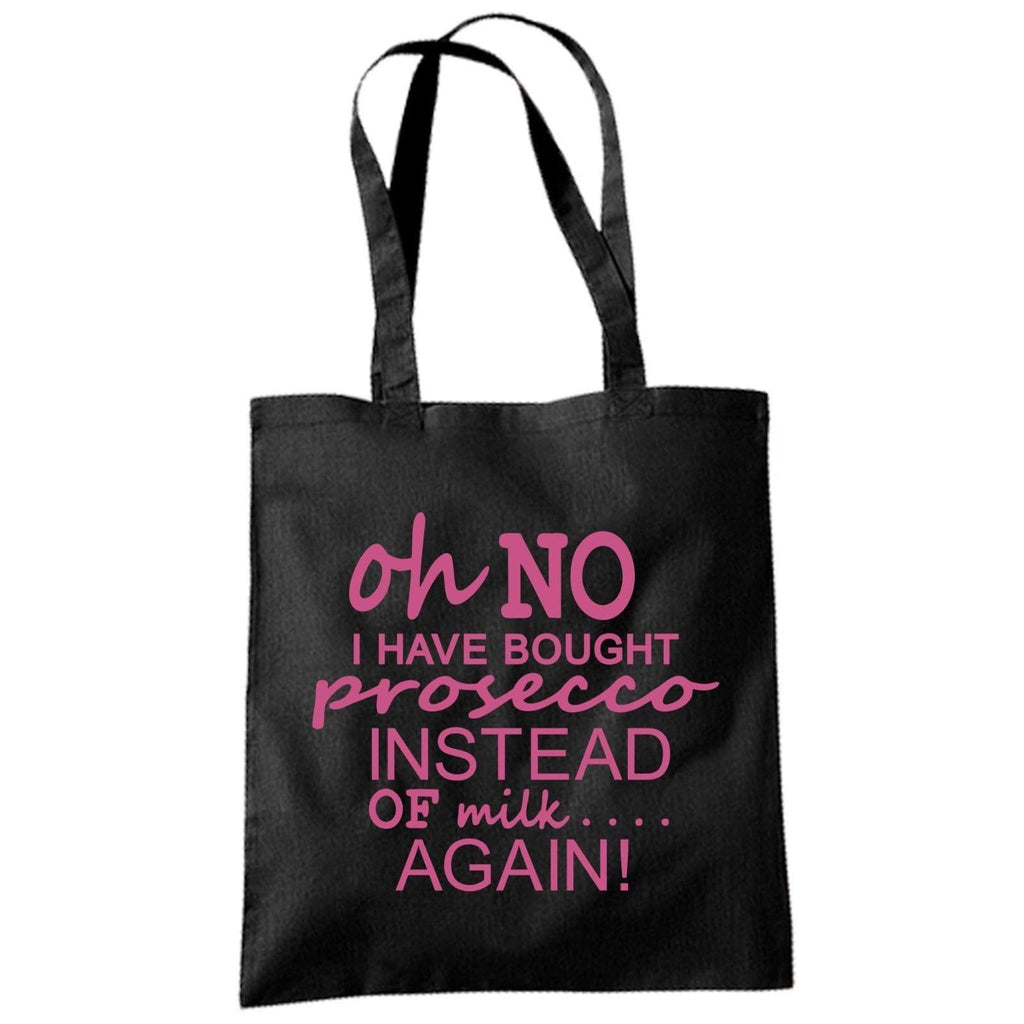 Oh No I Have Bought Prosecco Instead Of Milk Again Cotton Shopping Tote Bag
