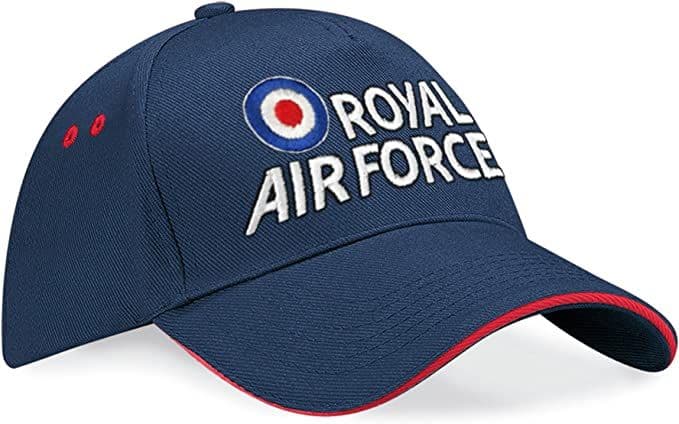 Royal Air Force Embroidered Logo Contrast Baseball Cap