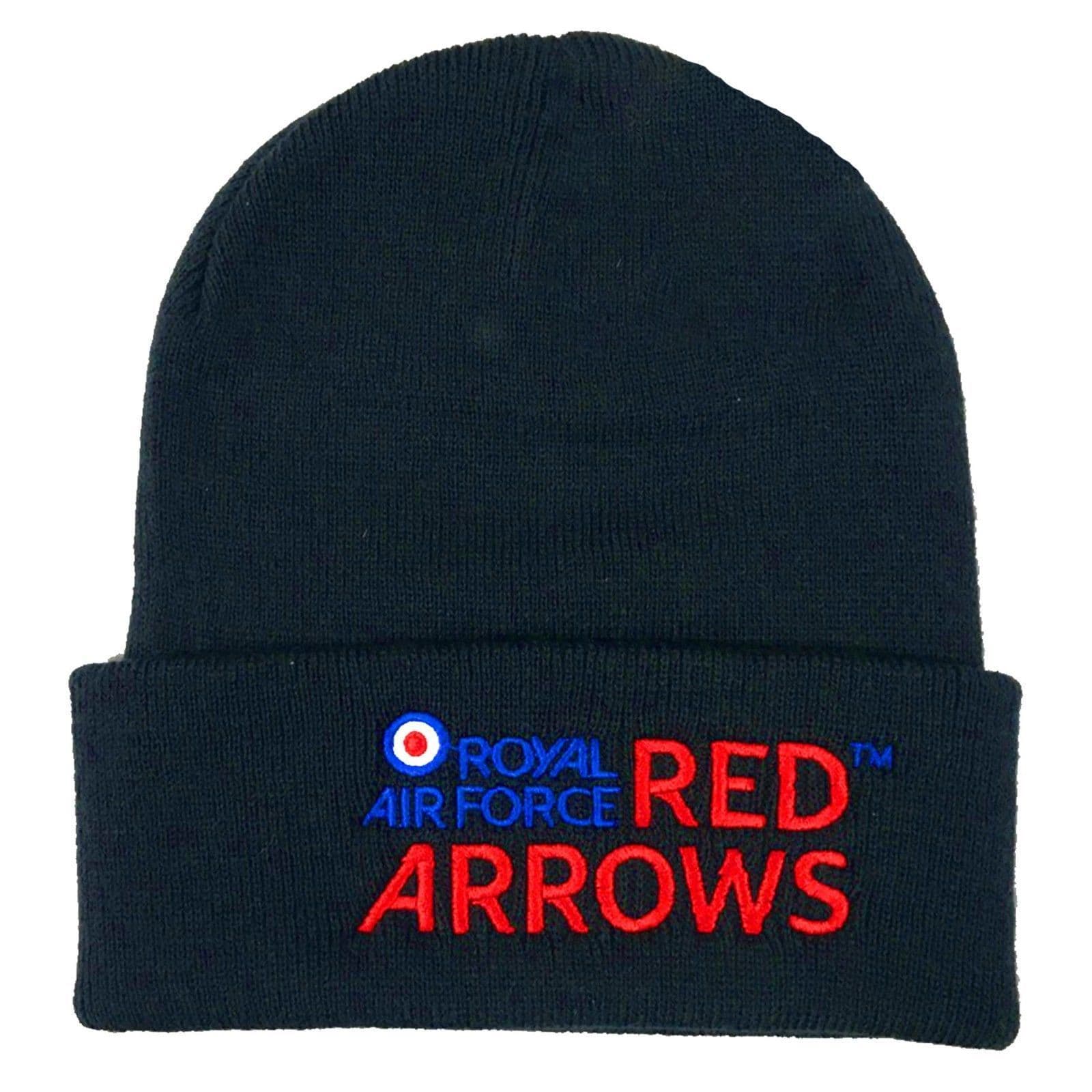 Royal Air Force Red Arrows Logo Embroidered Beanie Hat