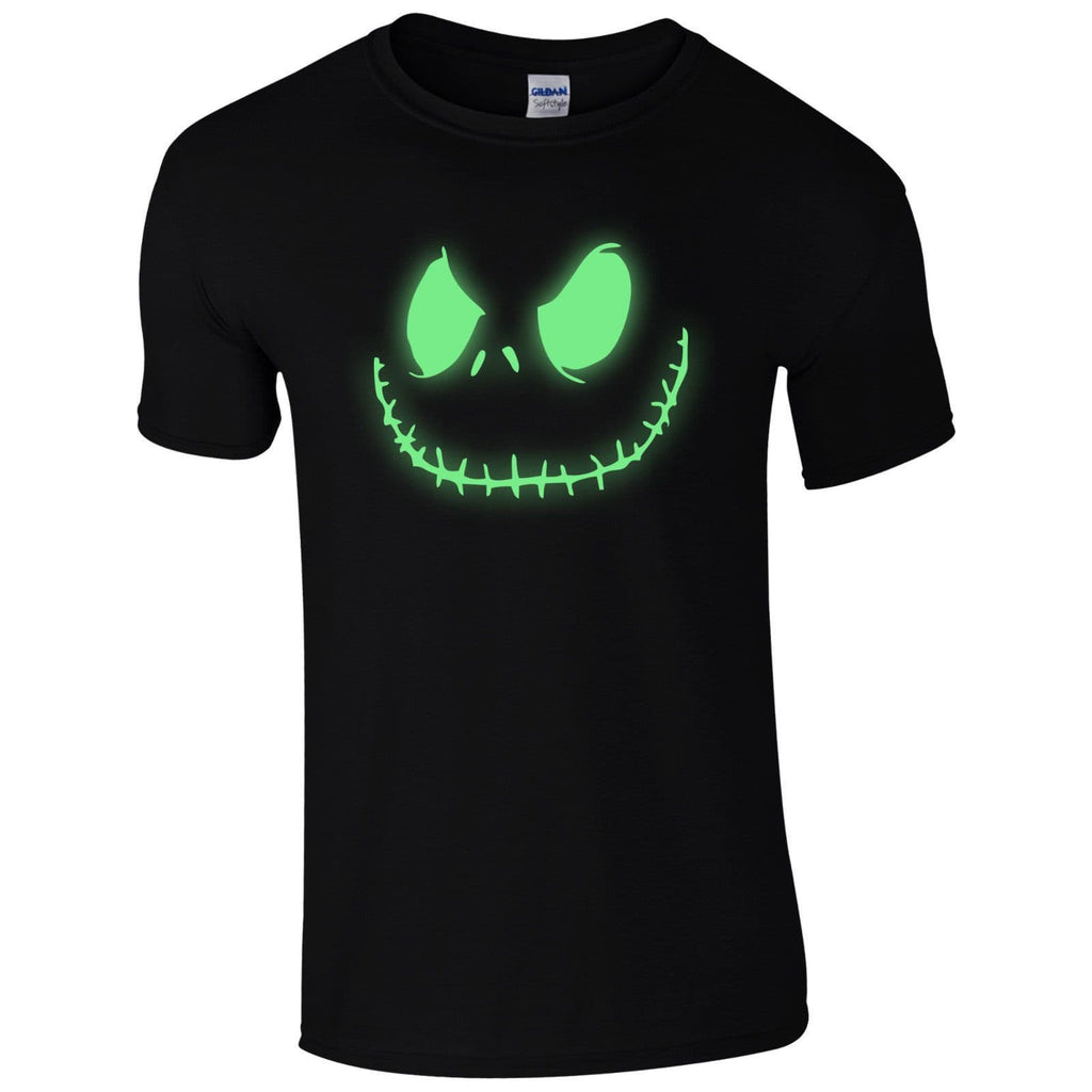 Smiling Jack T-Shirt - Spooky Scary Halloween Fancy Dress Gift Unisex Mens Top