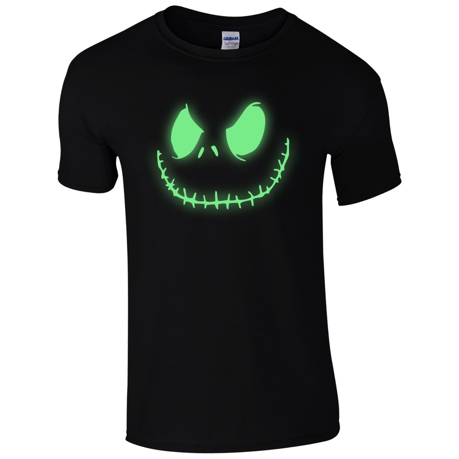 Smiling Jack T-Shirt - Spooky Scary Halloween Fancy Dress Gift Unisex Mens Top