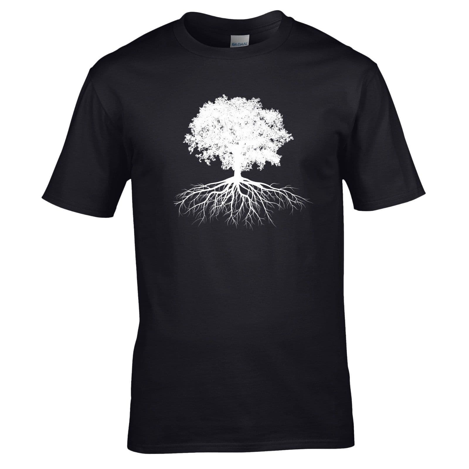 Tree of Life T-Shirt - Celtic Gardener Wicca Druid Pagan Mens Gift Top